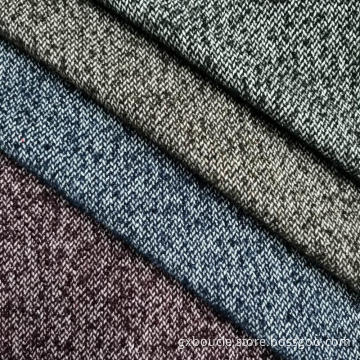 Boucle loops yarn small herringbone fabrics